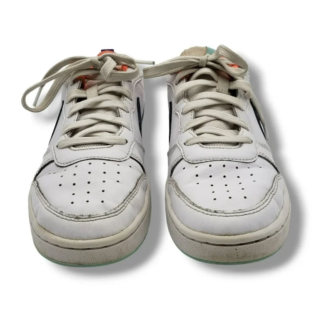 Nike Court Borough Low 2 Sneakers‎ GS Youth 7 White BQ5448-112